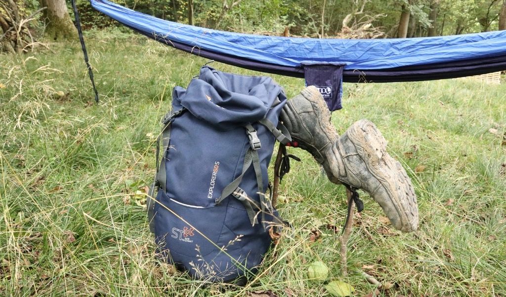Where to Store Your Gear and Boots When Hammock Camping [6 Tips]